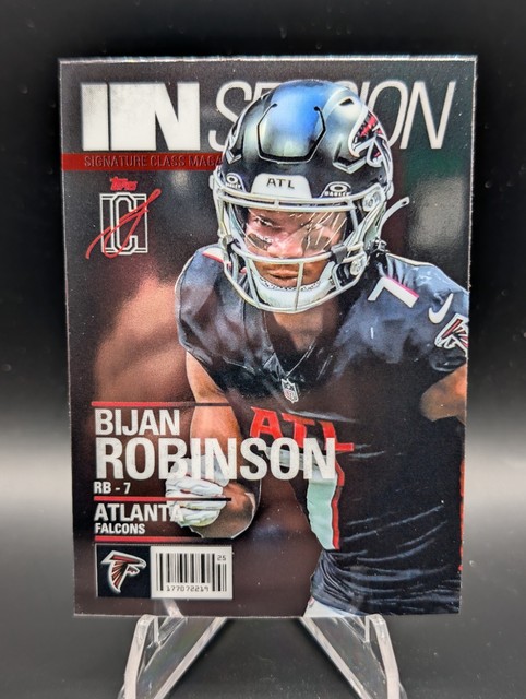 Bijan Robinson IS-2 Signature Class In Sessions Falcons