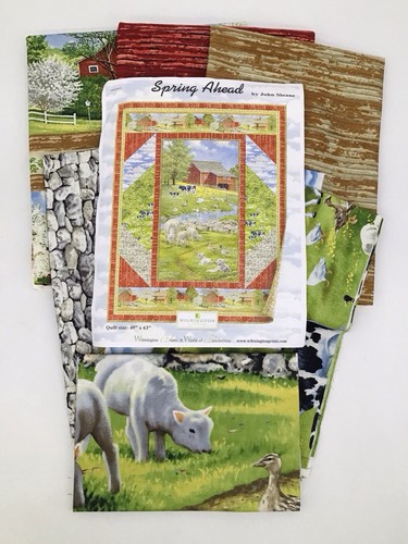 "Spring Ahead" 49" x 63" Quilt Kit by John Sloan for Hancock's of Paducah - Picture 1 of 5
