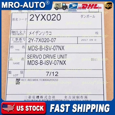 1PCS NEW Mitsubishi MDS-B-ISV-07NX Servo Drive  US Free TAX