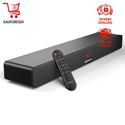 Soundbar 2.1 Holz 150W Integrierter Subwoofer BT 5.0 5 EQ-Modi 71cm Heimkino