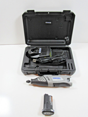 Dremel 8100 Rotary Tool Multi tool Cordless Battery Charger Hard Case