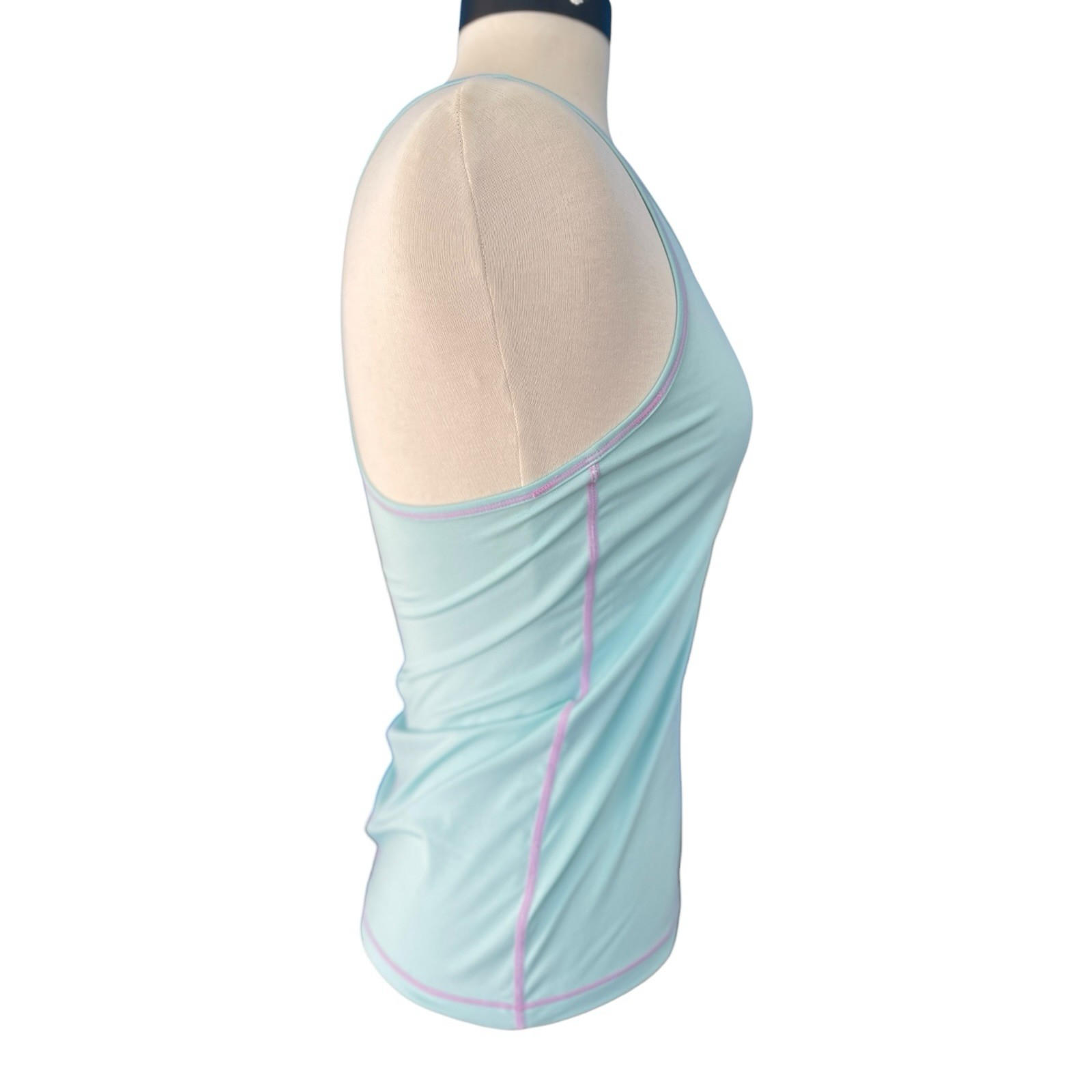 Fabletics Athletic Racerback Moisture Wicking Blu… - image 3