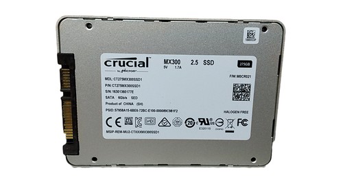 Crucial MX300 CT275MX300SSD1 275 GB SATA III 2,5 Zoll SSD Solid State Drive