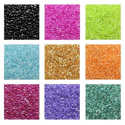 Miyuki Japanisch Saatperlen Glasperlen Triangle 2.5mm 24g Tube viel Farben