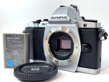   Exc 5  OLYMPUS OM-D E-M5 Digital Camera Silver Body From Japan 3A01OB