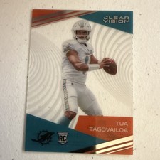 Panini 2020 Chronicles Clear Vision Tua Tagovailoa CV-2 Rookie Miami Dolphins