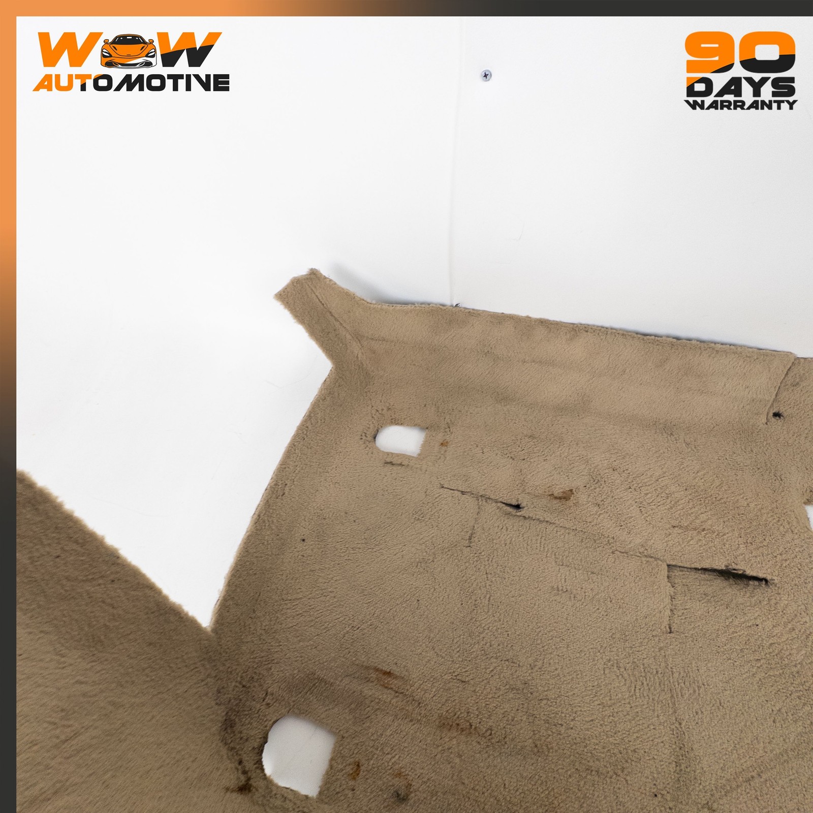 05-12 CHEVROLET CORVETTE C6 FRONT LEFT DRIVER SIDE FLOOR CARPET PANEL BEIGE OEM