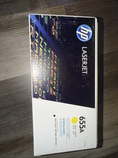 HP 655A YELLOW LaserJet Toner Cartridge CF452A New Sealed