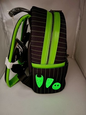 Loungefly Disney NBC Oogie Boogie GLOW IN DARK Mini Backpack  display picture 2