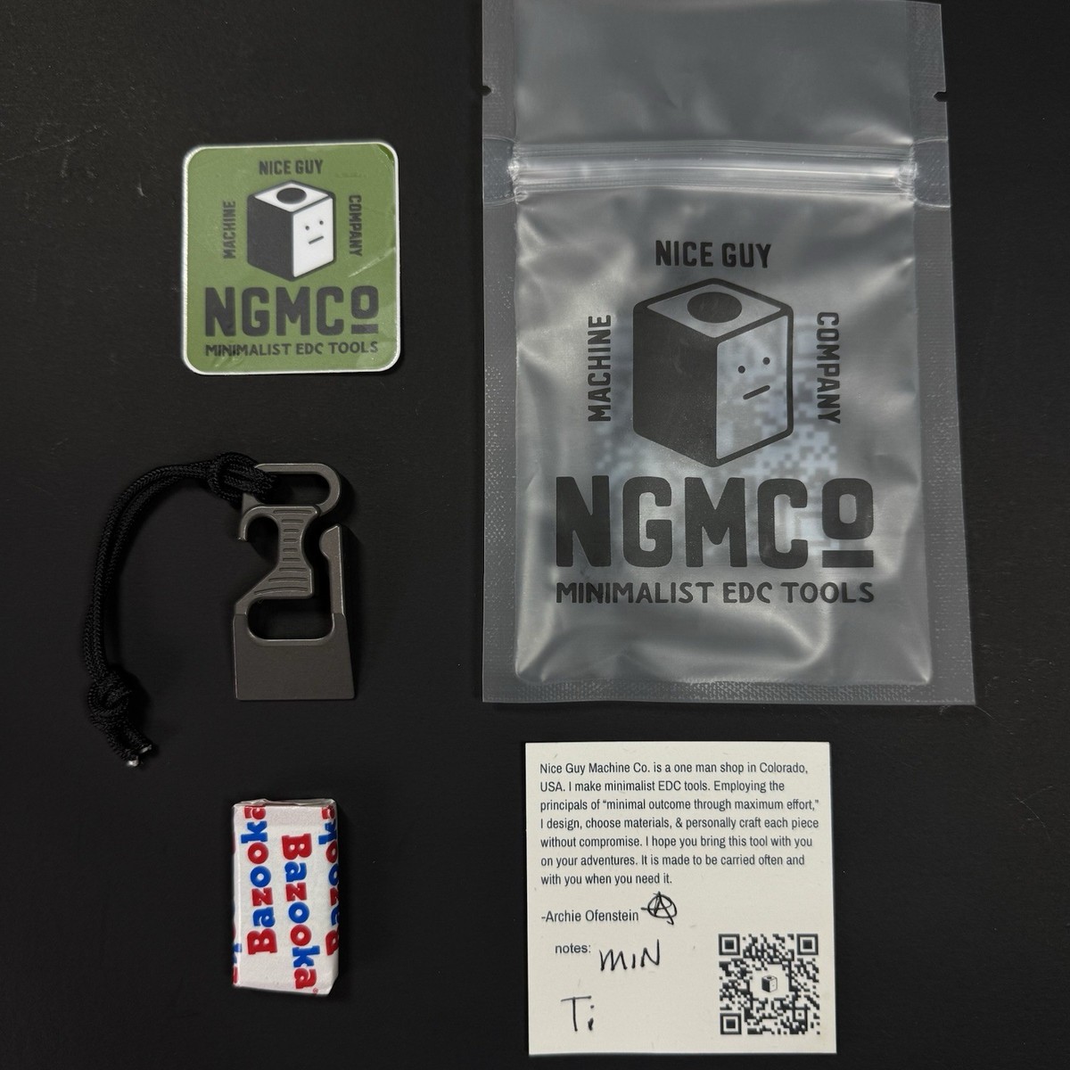 Nice Guy Machine Co NGMC “The Minion” - Ti | eBay
