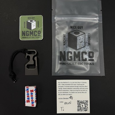 Nice Guy Machine Co NGMC  The Minion  - Ti