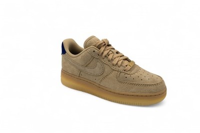 Nike WMNS Sportswear AIR FORCE 1 '07 LX (FN7202-224): Grain-Deep Royal Blue