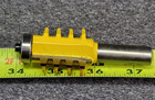 Reversible Finger Glue Joint Router Bit, 1/2 Inch Shank, Bearing Guide #635-Z — photo 4