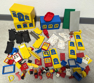 Lego Fabuland Konvolut Figuren Duplo Lot Tiere Classic Vintage System Legoland