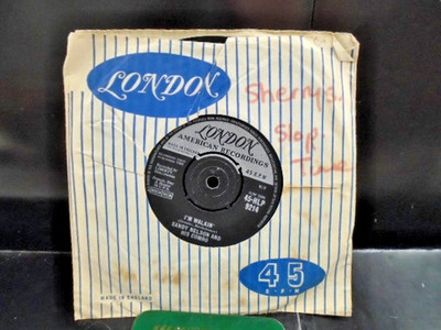 SANDY NELSON ! I`M WALKIN` '' Or. UK LONDON EX+ COND.IN Or.SL.
