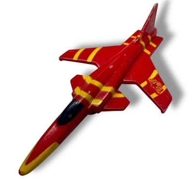 Vintage 1980s Matchbox Ring Raiders Red Plane - Samurai Flyer