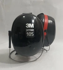 3M H10B Peltor Optime 105 Earmuffs Behind-the-Head Hearing Conservation