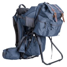 ClevrPlus Baby Hiking Child Carrier Backpack Camping with Detachable Bag, Blue