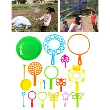Multicolored Bubble Wand Collection for Memorable Outdoor Play Game