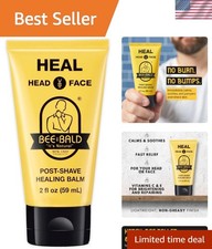 HEAL Aftershave for Men Healing Balm, Immediately Calms Soothes Damaged Ski...