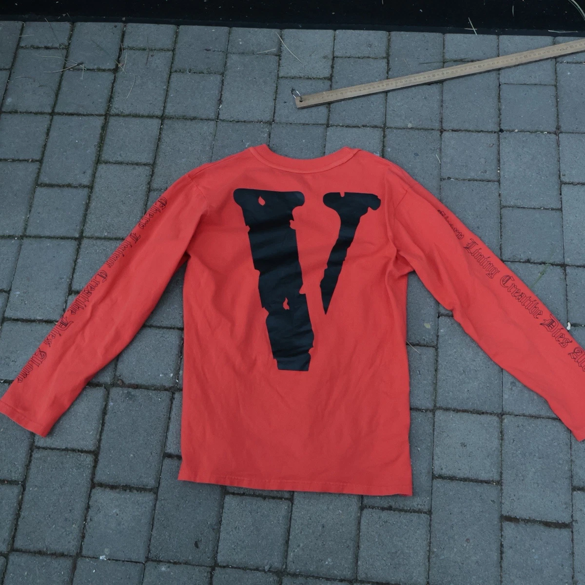 VLONE L/S Sleeve 長袖 Tシャツ 赤 Mサイズ VLONE Long Sleeve T-Shirts for Men for sale | eBay