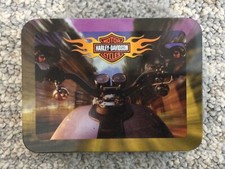 HARLEY DAVIDSON Motorcycles 2 Playing Cards Decks w/Collector Tin 2002 NIB*