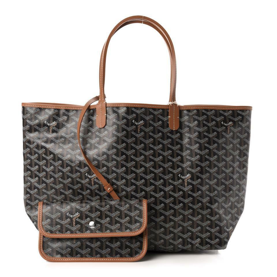 Goyard Saint Louis Mens Totes, Brown