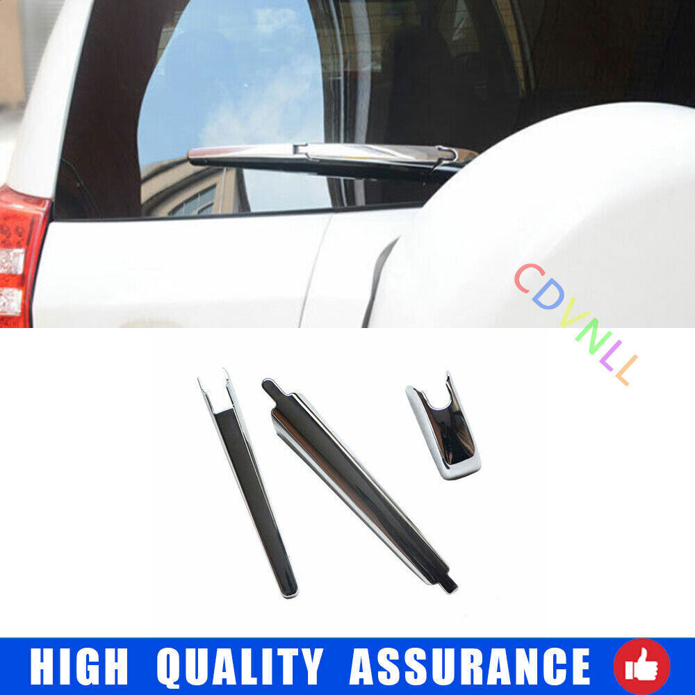 2006-2012 Toyota RAV4 Chrome Silver Rear Wiper Blade Durable 3X Trim