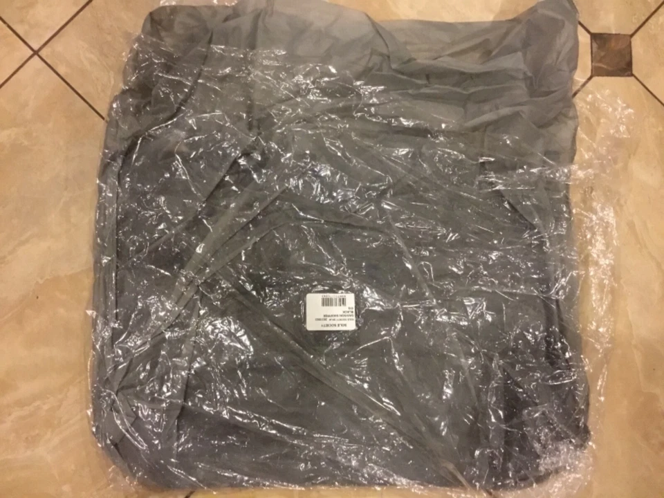 NUEVO BOLSO SHOPPER SOLE SOCIETY VEGANO "DAWSON" OVERSIZE en NEGRO Foto 3 de 4