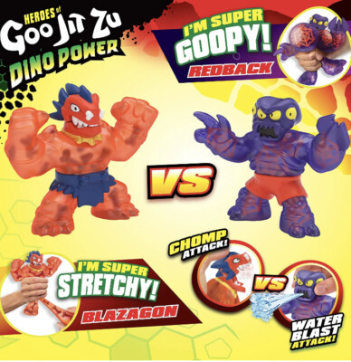 Heroes of Goo JIT Zu - Golden Pantaro Vs. Battaxe (version 2