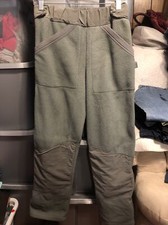 Mens UNITED Gray Side Zip USA Made Fleece Pants Sz Small