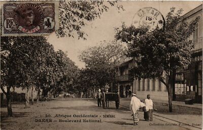 CPA AK SENEGAL DAKAR - Boulevard National (778479)