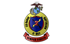 4" us marine corps 2nd radio battalion 11 mef bumper sticker decal usa made