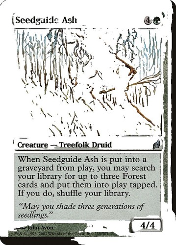 1x] Moonshadow - Foil Near Mint, English Lorwyn Eclipsed MTG Magic