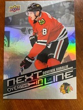 19-20 UD Overtime Hockey Rookie Next In Line NL-18 Dominik Kubalik