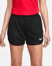 Nike Womens Dri‑Fit Academy Football Shorts S Black Soccer Training DH9252‑013