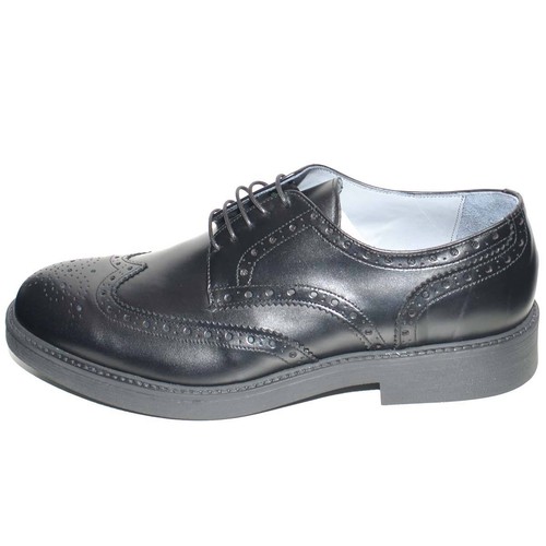 Scarpe uomo francesina inglesina stringata in vera pelle con fondo in gomma  ultr | eBay