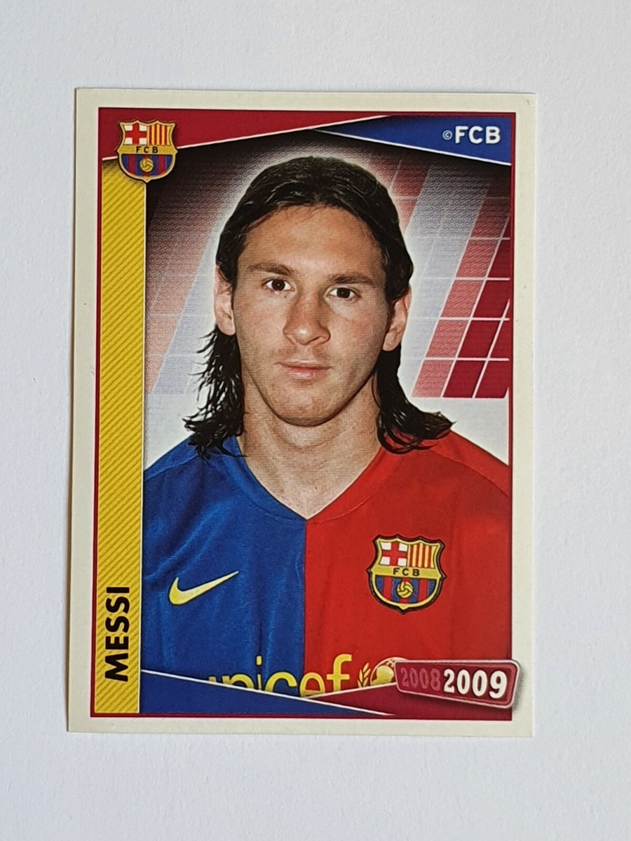 Lionel Messi #136 Panini Official FC Barcelona Set 2008-09