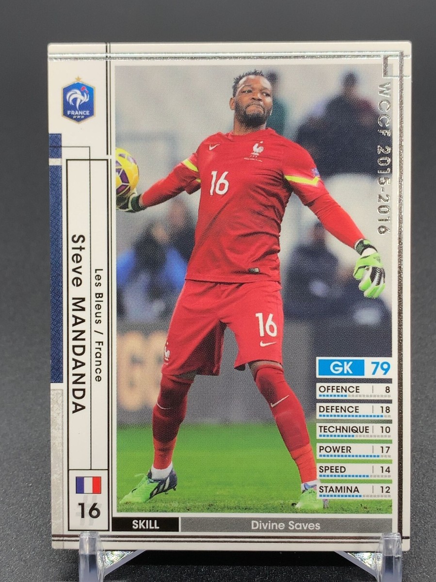 Steve Mandanda Les Bleus Card WCCF 2015 - 2016 Japanese | eBay