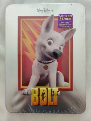 BOLT (EDIZIONE LIMITATA DVD IN LATTINA, Disney Con Certificato Di Autenticità)