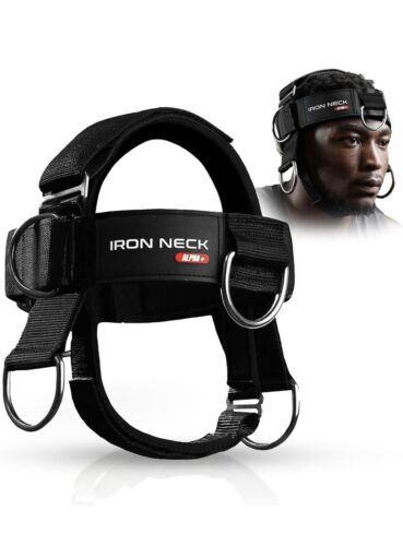 Iron Neck Alpha Plus Neck Training Harness Premium Strength & Conditioning Tool