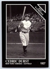 1991 Conlon Collection TSN Cedric Durst New York Yankees #108