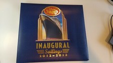 Disney Fantasy Inaugural Sailings Scrapbook 2012 - 2013 Cruise Ship
