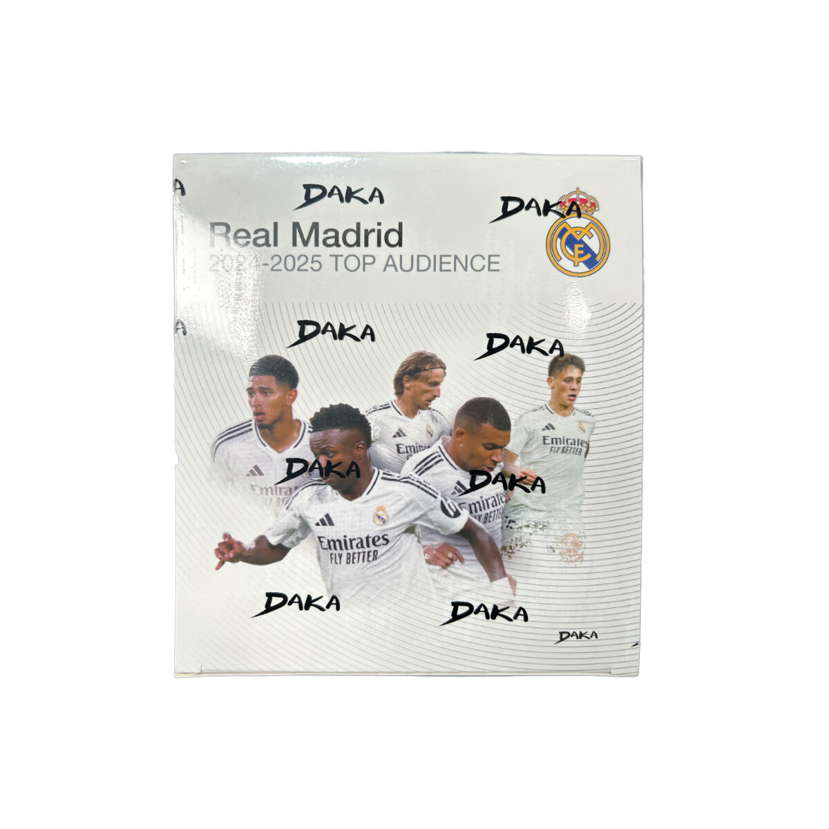 2024-25 DAKA Real Madrid Team Box TOP AUDIENCE Soccer Star Cards