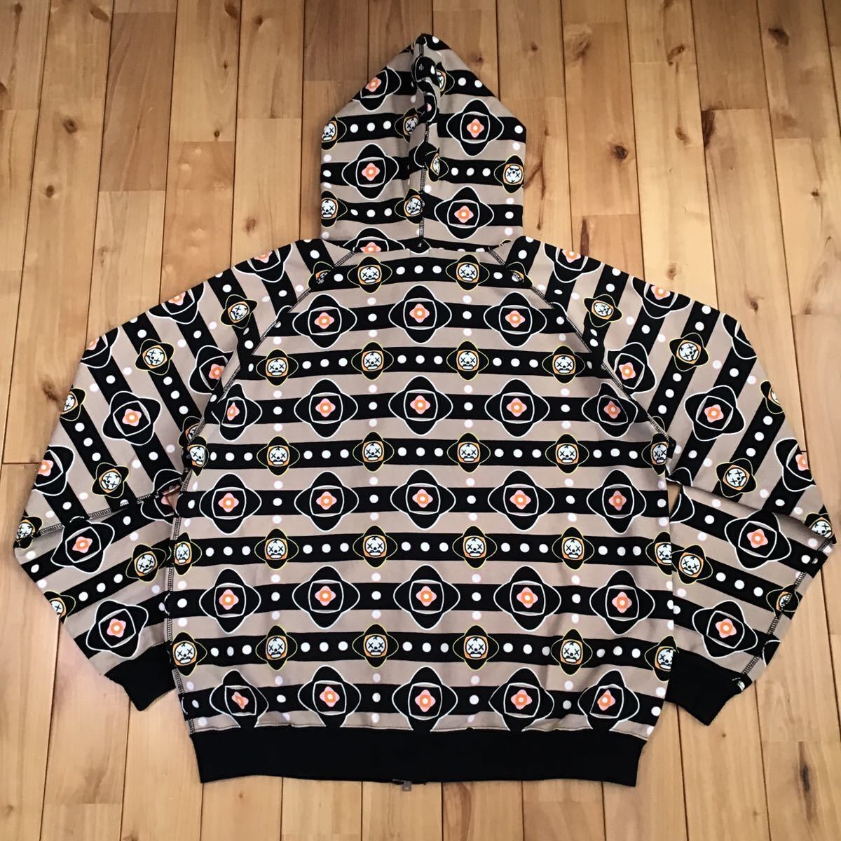 BAPE x kaws milo monogram full zip hoodie A Bathing Ape Size BAPE x kaws milo monogram full zip hoodie A Bathing Ape Size
