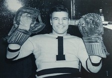 NHL HOCKEY PHOTO PRINT VOSTON FRANK BRIMSEK BOSTON BRUINS GOALIE 