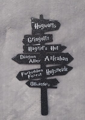 Harry Potter Wegweiser Lesezeichen Hogwarts Gringotts Olivanders