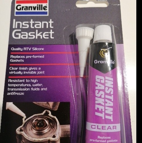 Granville Instant Gasket Clear Sealant Quality RTV Silicone 40g Tube