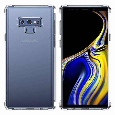 Shockproof and Scratch Resistant Case for Samsung Galaxy Note 9 by Cellet Clear.