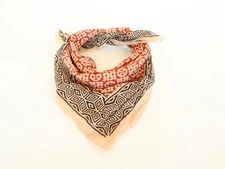 Classic Paisley Cotton Bandana Scarf, 21x21 Unisex Fashion Bandana Headscarf